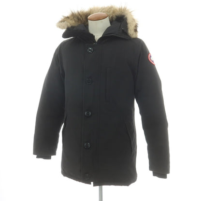 【中古】カナダグース CANADA GOOSE ジャスパー 3438MJ ファー ダウンコート ブラック【 M 】【 状態ランクC 】【 メンズ 】