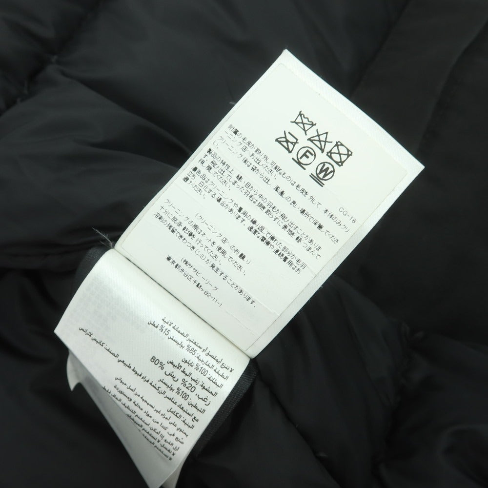 【中古】カナダグース CANADA GOOSE ジャスパー 3438MJ ファー ダウンコート ブラック【 M 】【 状態ランクC 】【 メンズ 】