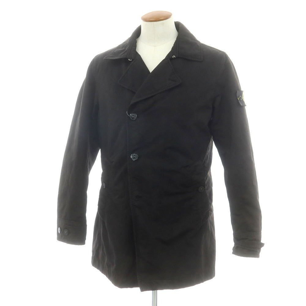 【中古】ストーンアイランド STONE ISLAND ポリエステルナイロン 中綿コート ブラック【 M 】【 状態ランクC 】【 メンズ 】