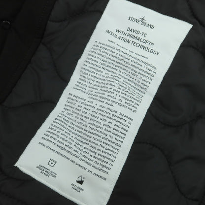 【中古】ストーンアイランド STONE ISLAND ポリエステルナイロン 中綿コート ブラック【 M 】【 状態ランクC 】【 メンズ 】