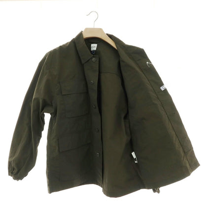 【中古】カリフォルニア ジェネラルストア California General Store ナイロン ワークジャケット ダークオリーブ【 M 】【 状態ランクB 】【 メンズ 】