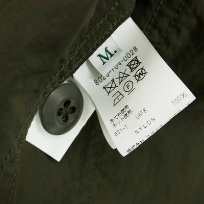 【中古】カリフォルニア ジェネラルストア California General Store ナイロン ワークジャケット ダークオリーブ【 M 】【 状態ランクB 】【 メンズ 】