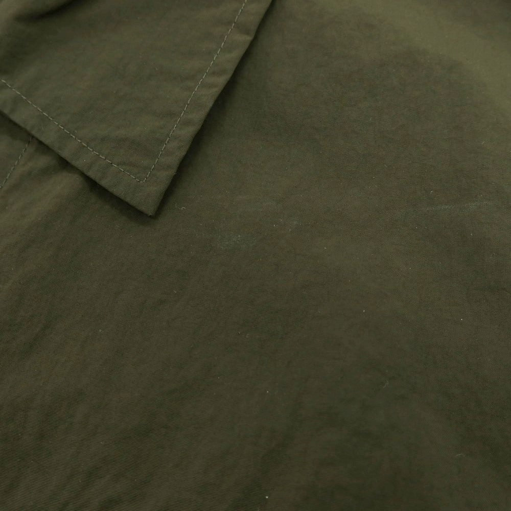 【中古】カリフォルニア ジェネラルストア California General Store ナイロン ワークジャケット ダークオリーブ【 サイズM 】【 状態ランクB 】【 メンズ 】 [BPD]