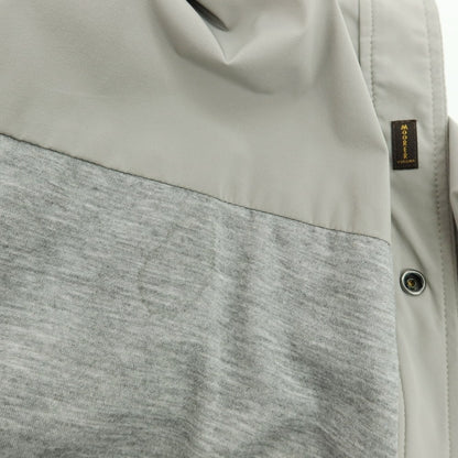 【中古】ムーレー MOORER ATLAS-KN ストレッチ ナイロン シャツジャケット グレー【 46 】【 状態ランクC 】【 メンズ 】