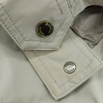 【中古】ムーレー MOORER ATLAS-KN ストレッチ ナイロン シャツジャケット グレー【 46 】【 状態ランクC 】【 メンズ 】