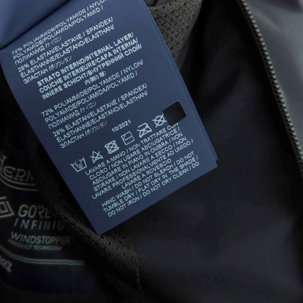 【中古】ヘルノ Herno Laminar GORE-TEX ポリエステル ボマーブルゾン ブラック【 46 】【 状態ランクB 】【 メンズ 】