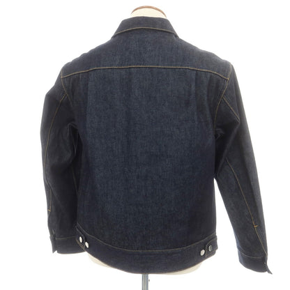 【中古】ジーニック Jeanik コットン デニムジャケット ネイビー【 M 】【 状態ランクA 】【 メンズ 】