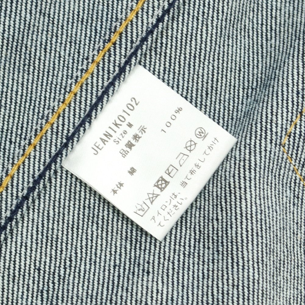 【中古】ジーニック Jeanik コットン デニムジャケット ネイビー【 M 】【 状態ランクA 】【 メンズ 】
