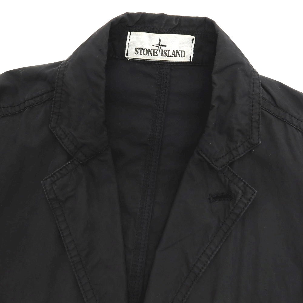 【中古】ストーンアイランド STONE ISLAND コットン 3B カジュアルジャケット ブラック【サイズS】【 状態ランクD 】【 メンズ 】