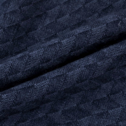 【中古】ヤコブコーエン JACOB COHEN ハイゲージ ウール 製品染め クルーネックニット ネイビー【 M 】【 状態ランクB 】【 メンズ 】