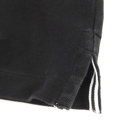 【中古】ストーンアイランド STONE ISLAND コットンポリウレタン 半袖ポロシャツ ブラック【サイズL】【 状態ランクC 】【 メンズ 】