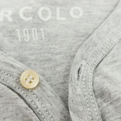 【中古】チルコロ1901 CIRCOLO 1901 コットン ヘンリーネック 半袖Ｔシャツ グレー【サイズＭ】【 状態ランクB 】【 メンズ 】