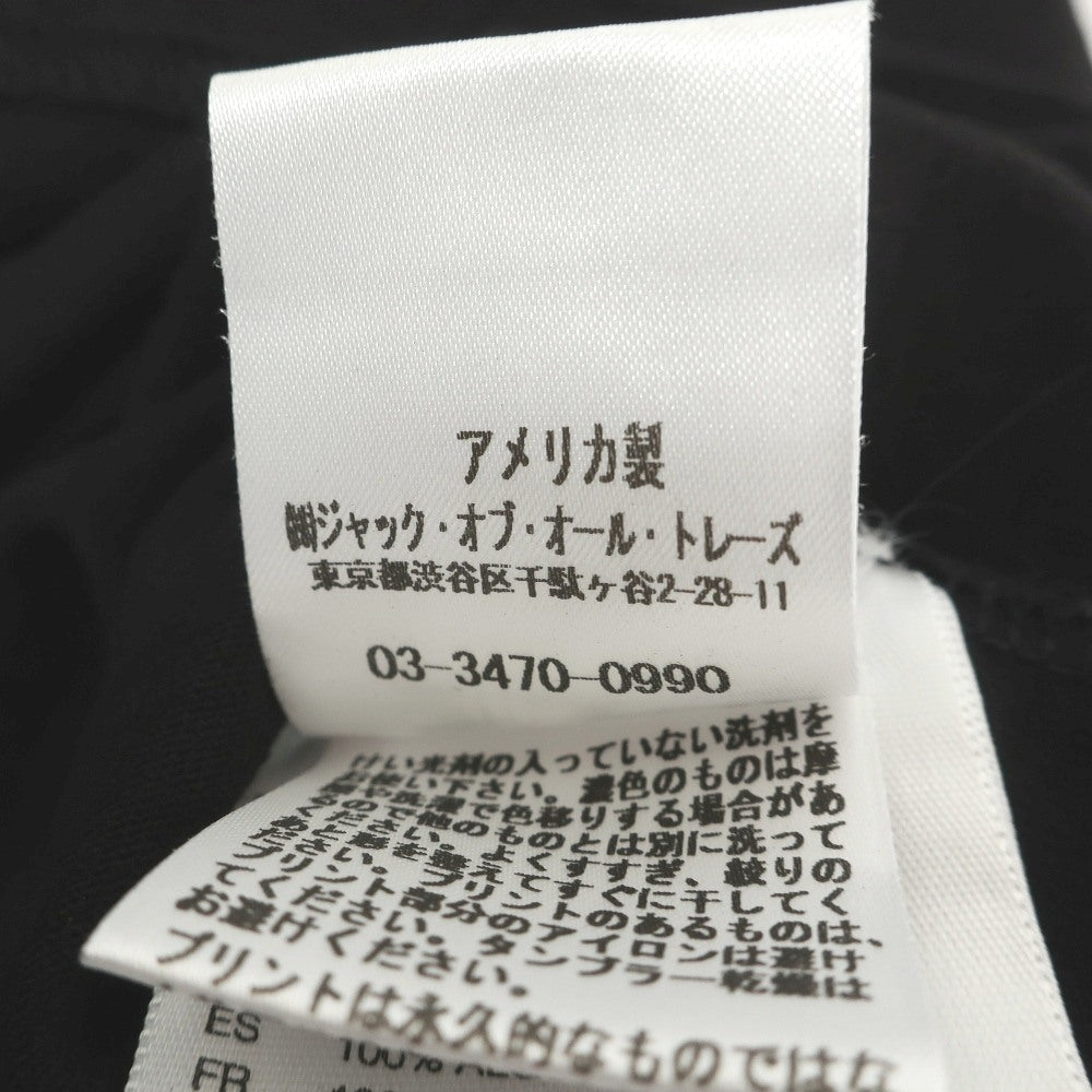 【中古】デウス エクス マキナ Deus Ex Machina コットン クルーネック 半袖Ｔシャツ ブラック【サイズS】【 状態ランクB 】【 メンズ 】