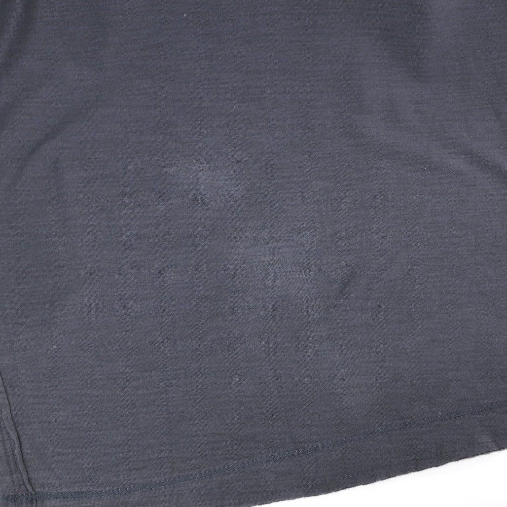 【中古】ディーゼル DIESEL コットン Vネック 半袖Ｔシャツ ネイビーグレー【サイズS】【 状態ランクB 】【 メンズ 】