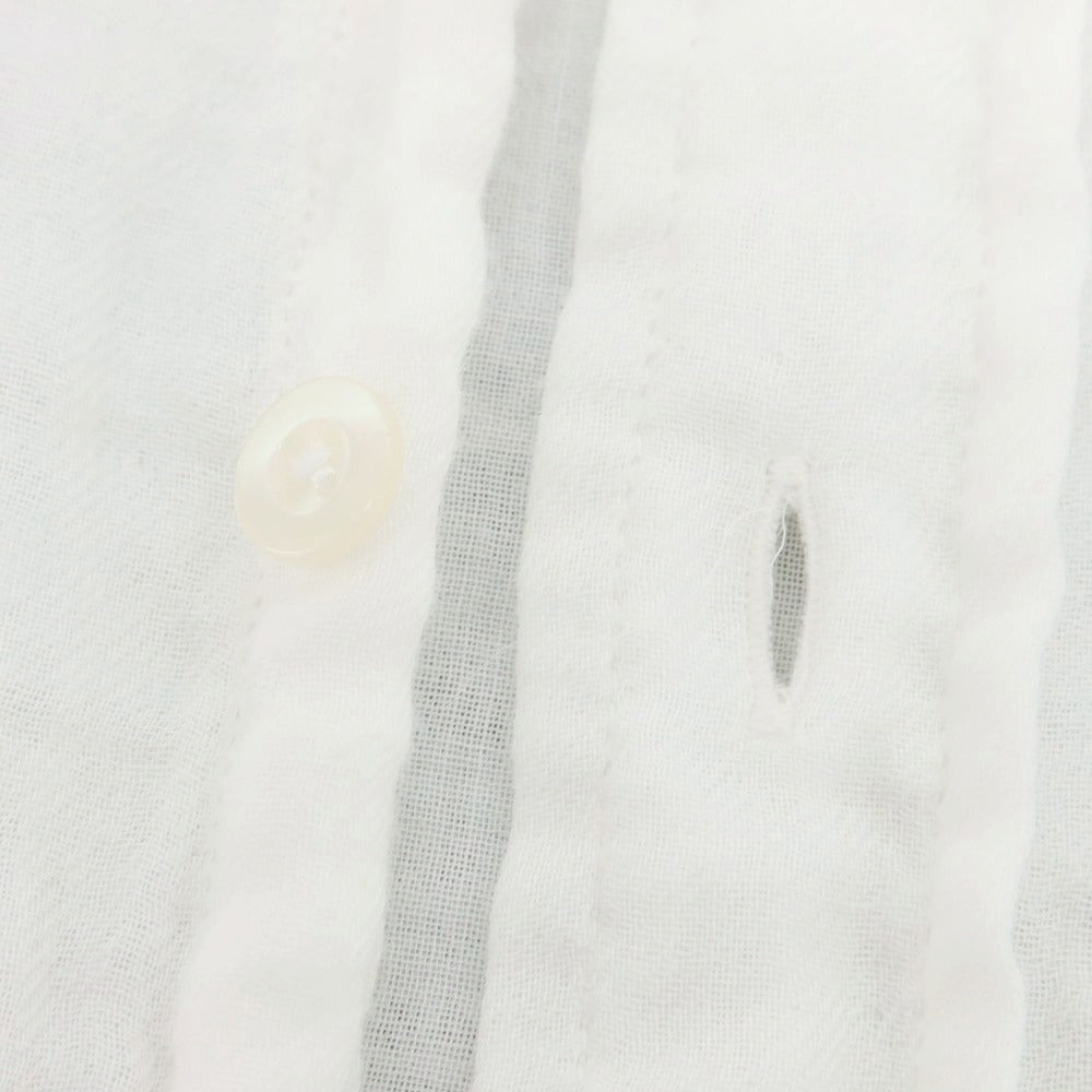 【中古】ヤヌーク YANUK コットン カジュアルシャツ ホワイト【 L 】【 状態ランクB 】【 メンズ 】