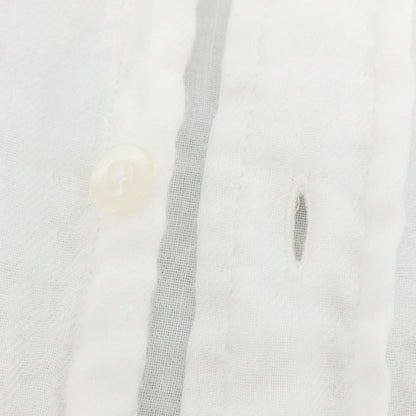 【中古】ヤヌーク YANUK コットン カジュアルシャツ ホワイト【 L 】【 状態ランクB 】【 メンズ 】