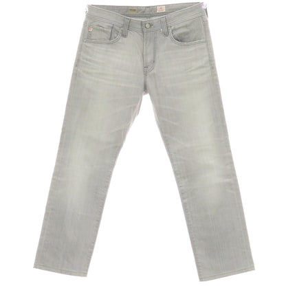【中古】エージー アドリアーノゴールドシュミット AG Adriano Goldschmied MATCHBOX ストレッチコットン ジーンズ デニムパンツ グレー【 32 】【 状態ランクB 】【 メンズ 】