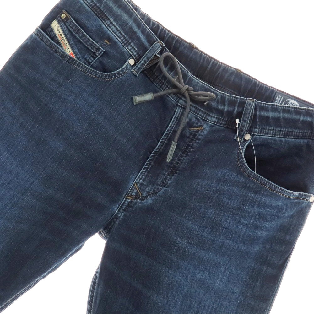 【中古】ディーゼル DIESEL WAYKEE-NE ストレッチ コットンポリエステル イージーパンツ ネイビー【 32 】【 状態ランクB 】【 メンズ 】