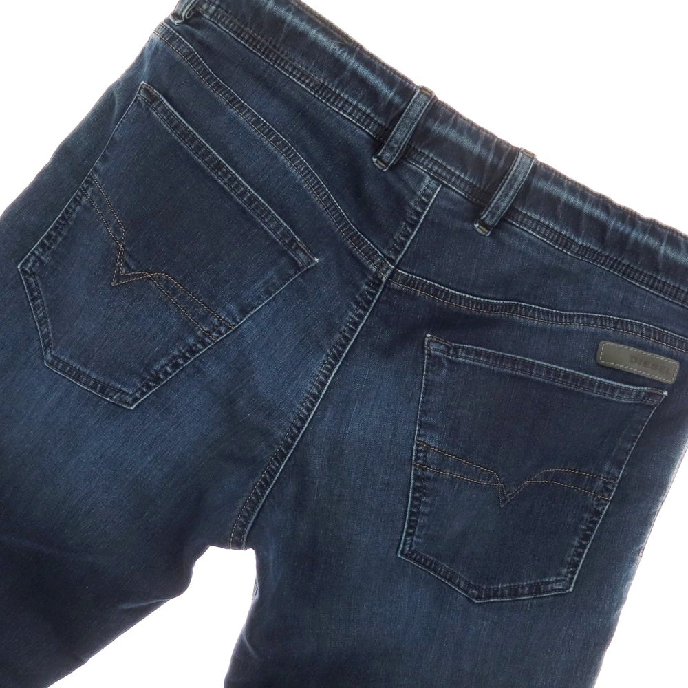 【中古】ディーゼル DIESEL WAYKEE-NE ストレッチ コットンポリエステル イージーパンツ ネイビー【 32 】【 状態ランクB 】【 メンズ 】