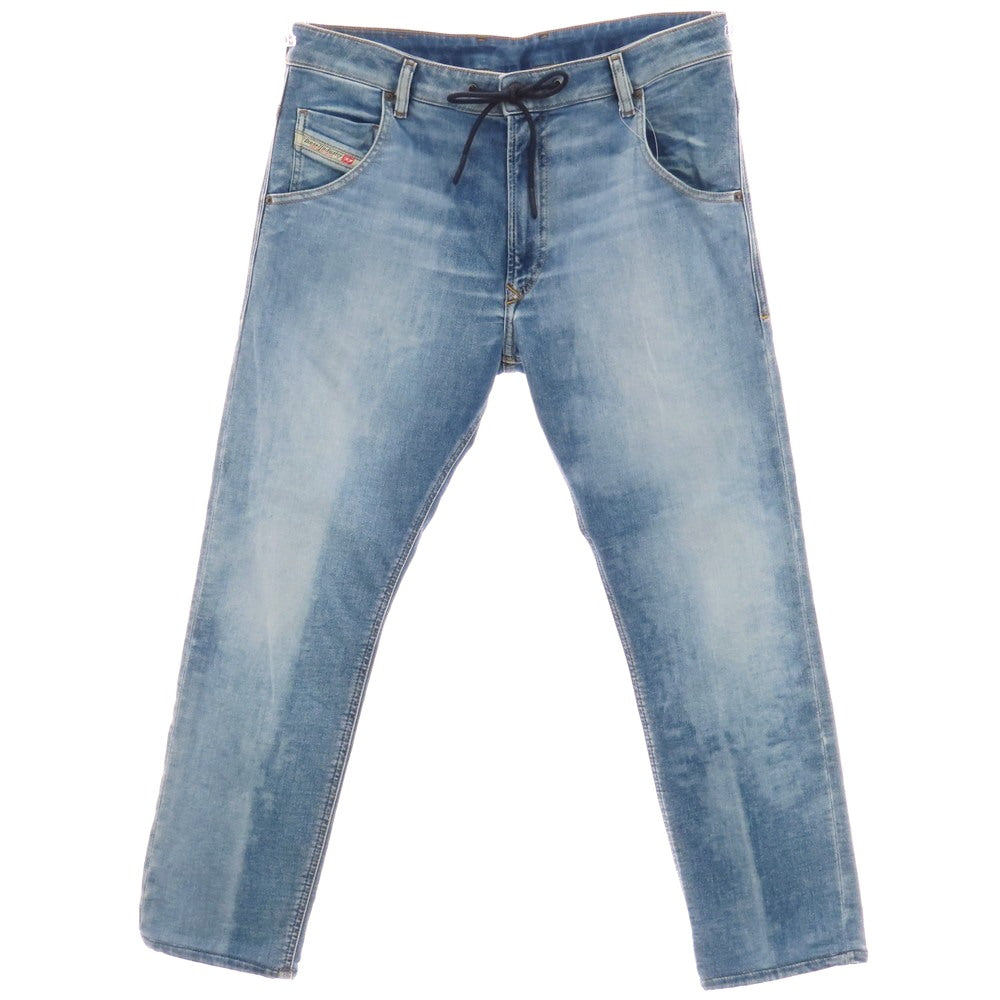 【中古】ディーゼル DIESEL ストレッチ コットンポリエステル デニム イージーパンツ ブルー【 32 】【 状態ランクB 】【 メンズ 】