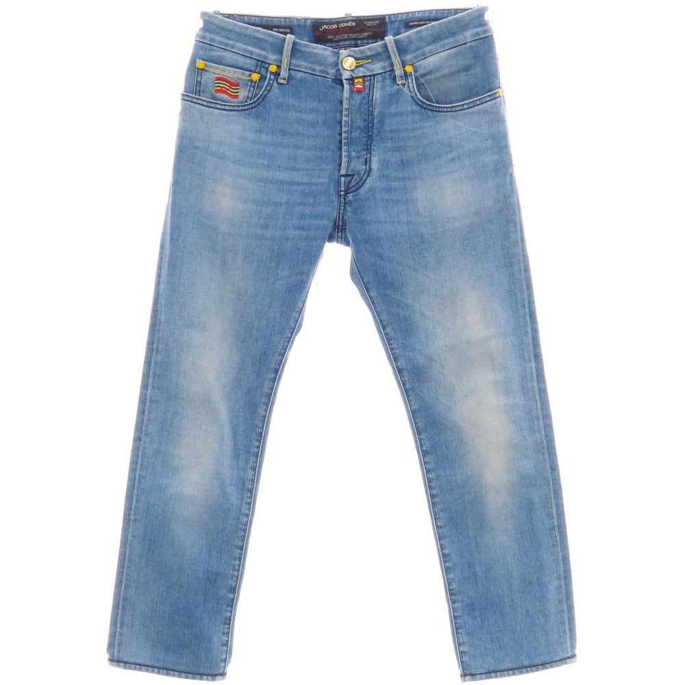 【中古】ヤコブコーエン JACOB COHEN J688 PADDLE ストレッチコットン ジーンズ デニムパンツ ブルー【 32 】【 状態ランクB 】【 メンズ 】