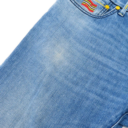 【中古】ヤコブコーエン JACOB COHEN J688 PADDLE ストレッチコットン ジーンズ デニムパンツ ブルー【 32 】【 状態ランクB 】【 メンズ 】