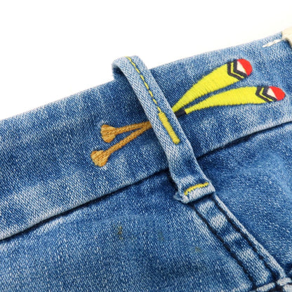 【中古】ヤコブコーエン JACOB COHEN J688 PADDLE ストレッチコットン ジーンズ デニムパンツ ブルー【 32 】【 状態ランクB 】【 メンズ 】