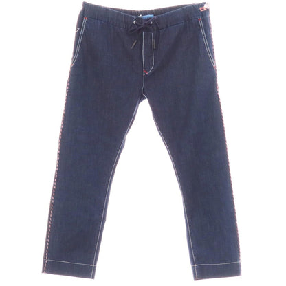 【中古】ヤコブコーエン JACOB COHEN CARL ストレッチ コットンレーヨンポリエステル イージーパンツ ネイビー【 M 】【 状態ランクB 】【 メンズ 】