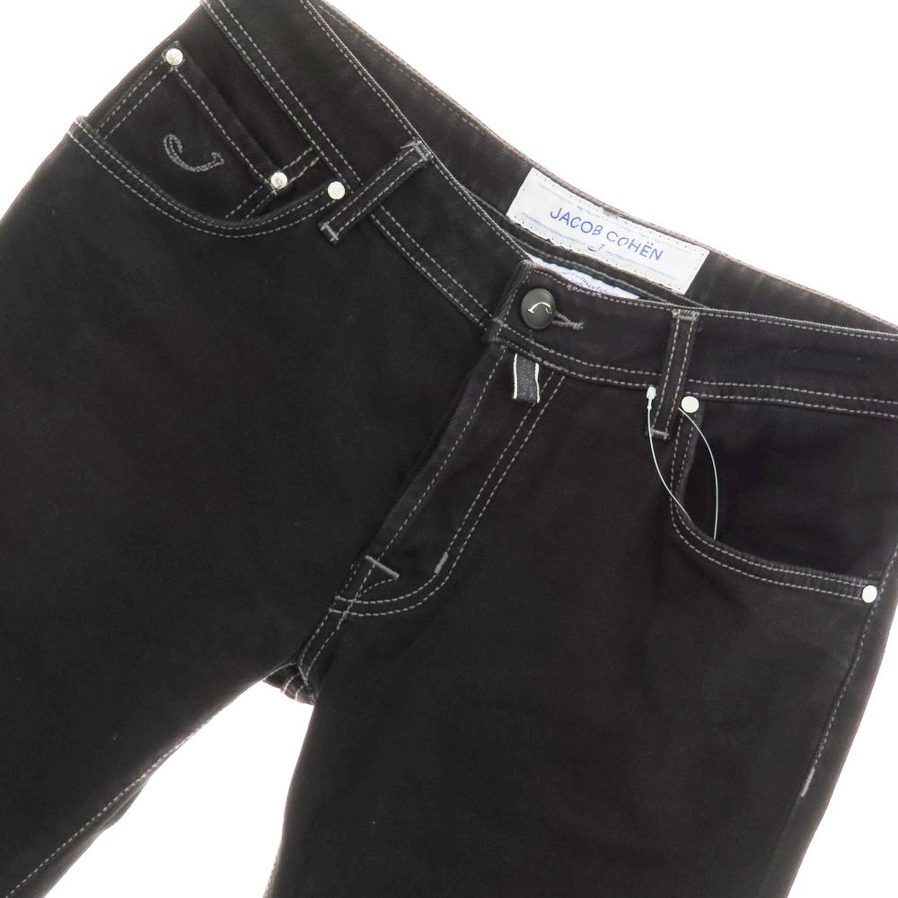 【中古】ヤコブコーエン JACOB COHEN J622 COMF ストレッチコットン ジーンズ デニムパンツ ブラック【 33 】【 状態ランクB 】【 メンズ 】