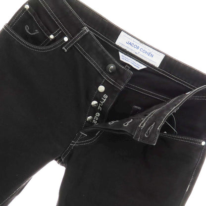 【中古】ヤコブコーエン JACOB COHEN J622 COMF ストレッチコットン ジーンズ デニムパンツ ブラック【 33 】【 状態ランクB 】【 メンズ 】