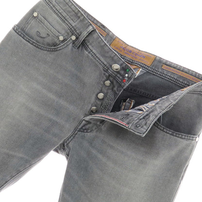 【中古】ヤコブコーエン JACOB COHEN LIMITED EDITION J622 ストレッチコットン ジーンズ デニムパンツ グレー【 33 】【 状態ランクC 】【 メンズ 】