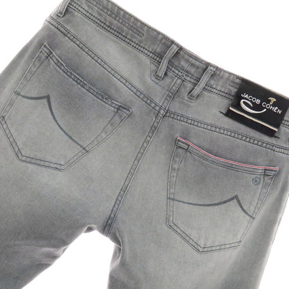 【中古】ヤコブコーエン JACOB COHEN LIMITED EDITION J622 ストレッチコットン ジーンズ デニムパンツ グレー【 33 】【 状態ランクC 】【 メンズ 】