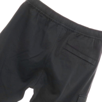 【中古】ストーンアイランド STONE ISLAND ストレッチ コットンウール イージーカーゴパンツ ブラック【 31 】【 状態ランクC 】【 メンズ 】