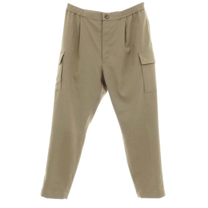 【中古】ミスターオリーブ MR.OLIVE ポリエステル イージーカーゴパンツ カーキベージュ系【サイズM】【 状態ランクB 】【 メンズ 】