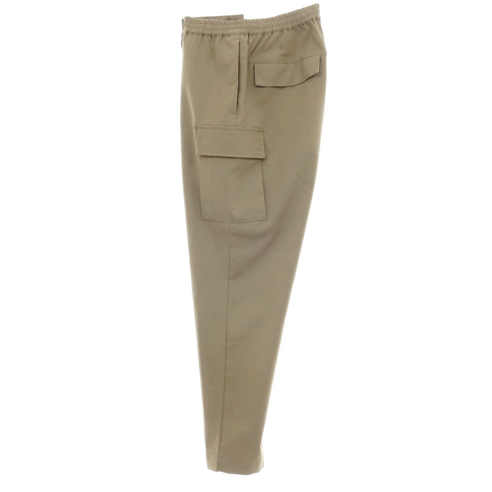 【中古】ミスターオリーブ MR.OLIVE ポリエステル イージーカーゴパンツ カーキベージュ系【サイズM】【 状態ランクB 】【 メンズ 】