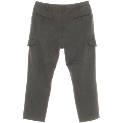 【中古】サージュデクレ sage de cret ストレッチ ポリエステルレーヨンアクリル イージーカーゴパンツ ダークグレー【 L 】【 状態ランクB 】【 メンズ 】