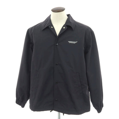 【中古】アンダーカバー UNDERCOVER ナイロン コーチジャケット ブラック系【 4 】【 状態ランクB 】【 メンズ 】