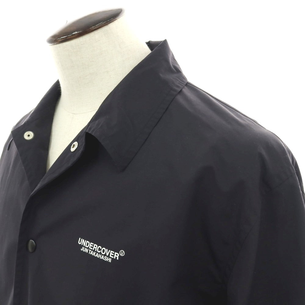 【中古】アンダーカバー UNDERCOVER ナイロン コーチジャケット ブラック系【 4 】【 状態ランクB 】【 メンズ 】