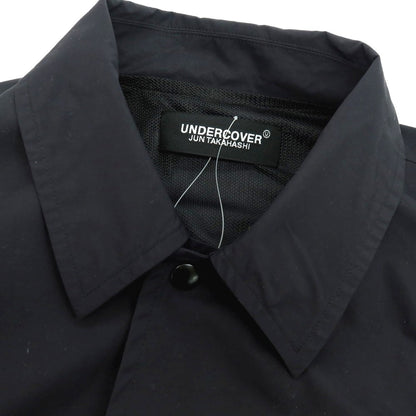 【中古】アンダーカバー UNDERCOVER ナイロン コーチジャケット ブラック系【 4 】【 状態ランクB 】【 メンズ 】