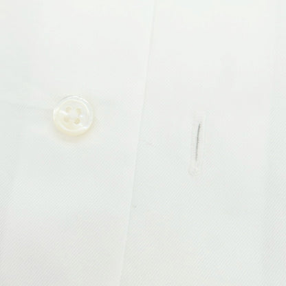 【中古】ビームスエフ BEAMS F ツイルコットン ドレスシャツ ホワイト【 39 】【 状態ランクB 】【 メンズ 】