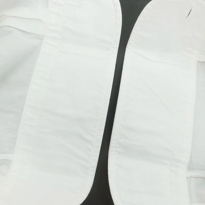 【中古】ビームスエフ BEAMS F ツイルコットン ドレスシャツ ホワイト【 39 】【 状態ランクB 】【 メンズ 】