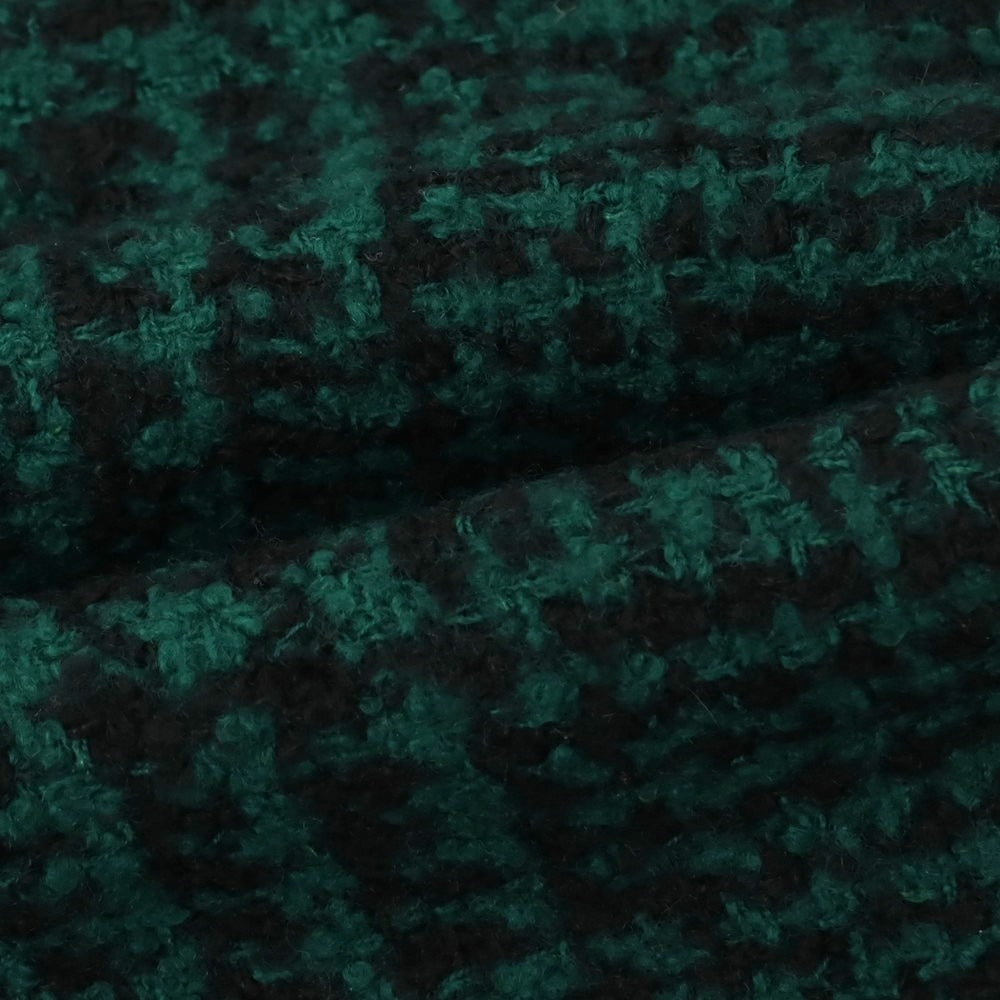 【中古】ファリエロサルティ Faliero Sarti ウールカシミヤナイロン チェック ストール グリーンxブラック【 状態ランクB 】【 ユニセックス 】