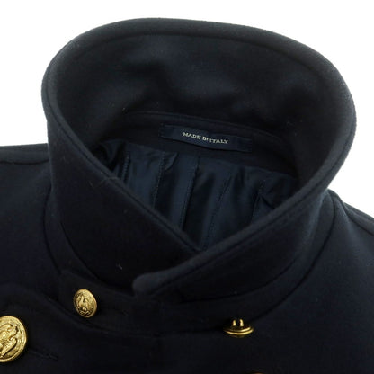 【中古】タリアトーレ TAGLIATORE ウールナイロン ダブルブレストコート ネイビー【 48 】【 状態ランクA 】【 メンズ 】