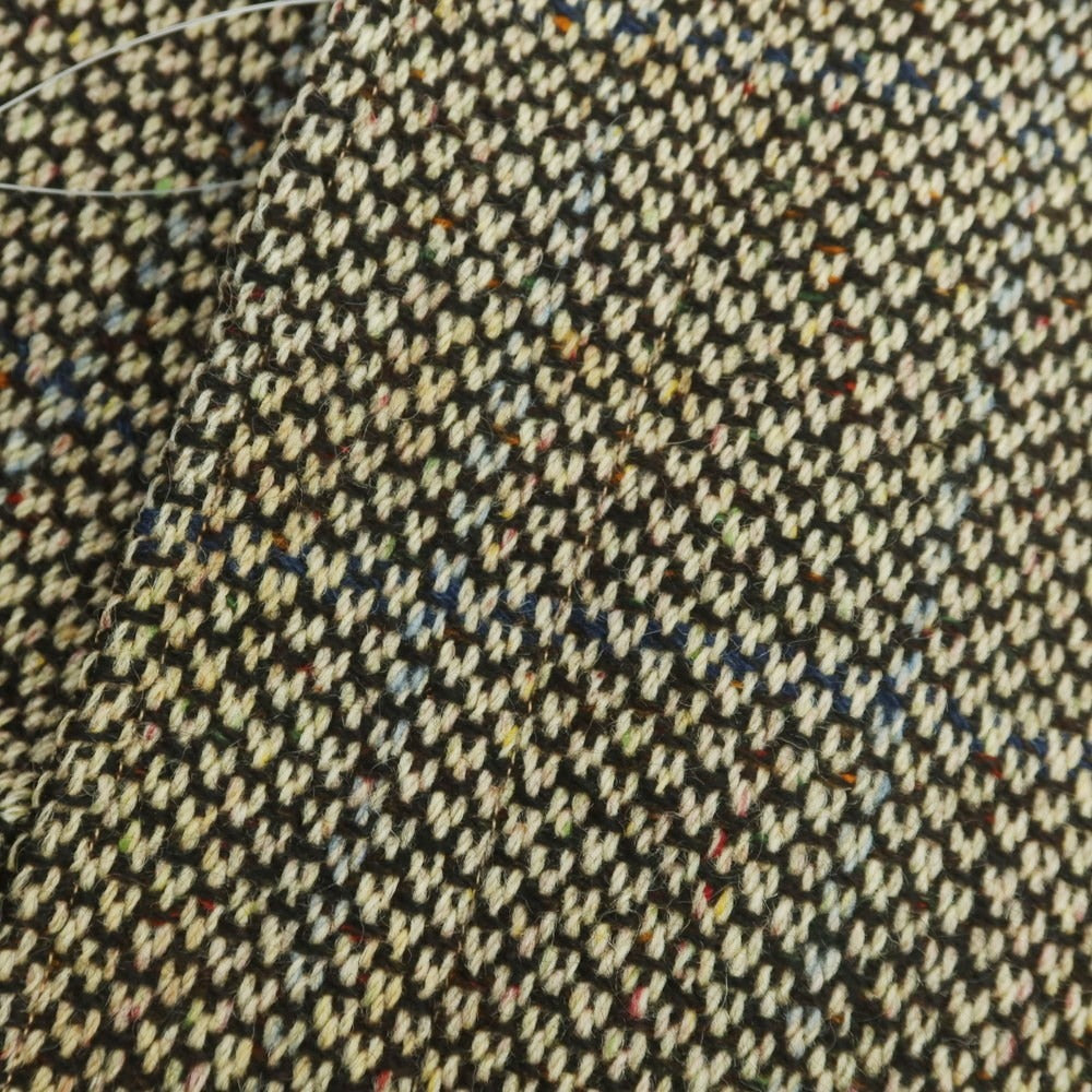 【中古】バーバリーズ Burberrys ウール ステンカラーコート ホワイトxブラック【 36 】【 状態ランクC 】【 メンズ 】