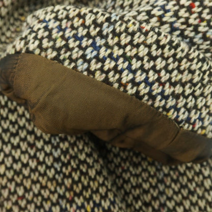 【中古】バーバリーズ Burberrys ウール ステンカラーコート ホワイトxブラック【 36 】【 状態ランクC 】【 メンズ 】