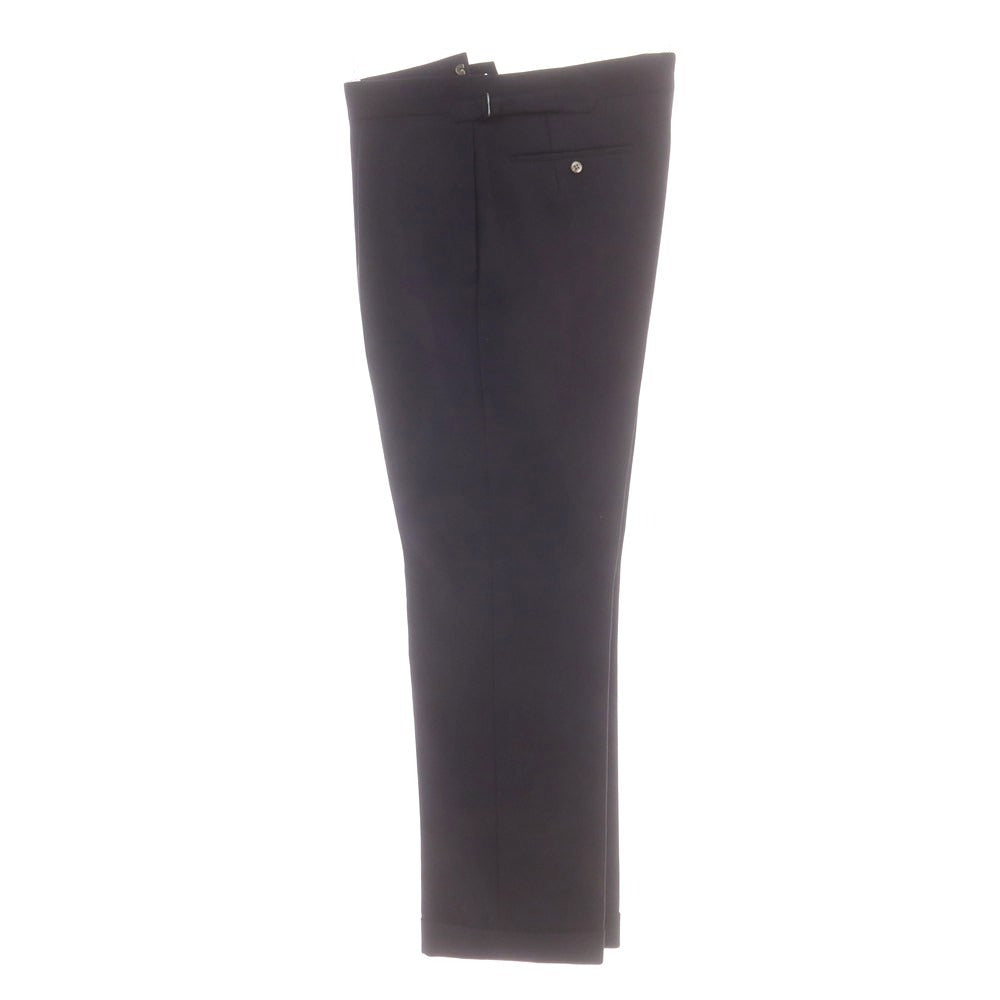 【中古】バタクハウスカット batak house cut ウール スリーピース 3つボタンスーツ ネイビー【 サイズ表記なし（Ｌ位） 】【 状態ランクB 】【 メンズ 】