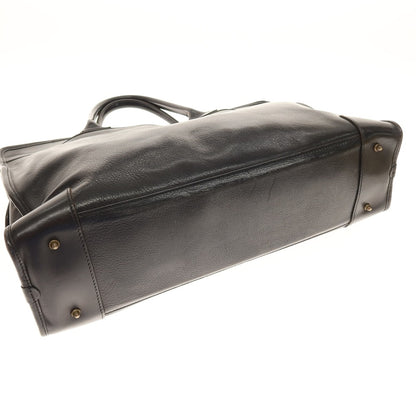 【中古】フェリージ Felisi 12-39 レザー ブリーフケース ブラック【 状態ランクC 】【 メンズ 】