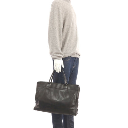 【中古】フェリージ Felisi 12-39 レザー ブリーフケース ブラック【 状態ランクC 】【 メンズ 】