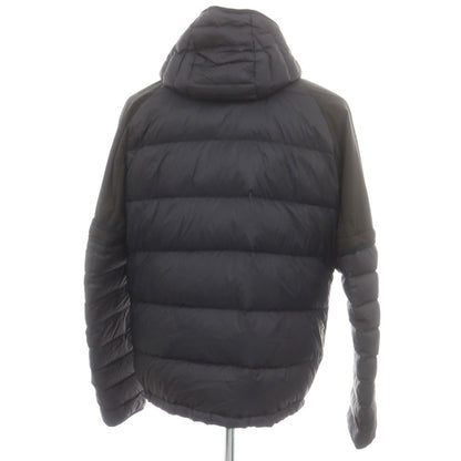 【中古】ヒューゴボス HUGO BOSS 2IN1 ナイロン フーデッド ダウンジャケット ブラック【 XXXL 】【 状態ランクB 】【 メンズ 】