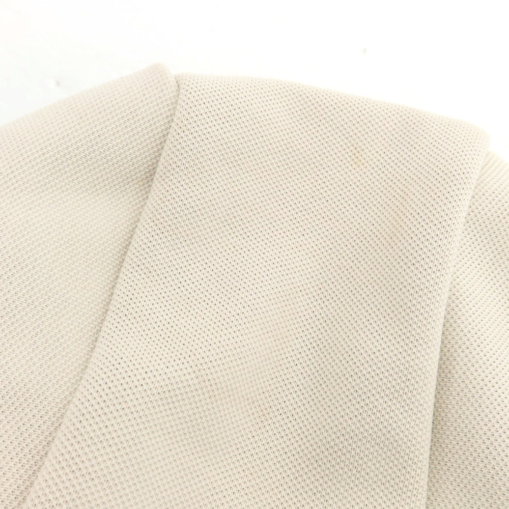 【中古】ヒューゴボス HUGO BOSS コットンポリエステル ジップアップ パーカー ベージュxブラック【 XXL 】【 状態ランクC 】【 メンズ 】